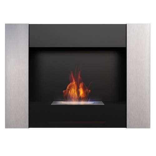 Настенный биокамин Kratki BRAVO 2 стальной 