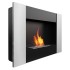 Настенный биокамин Kratki BRAVO 2 стальной 