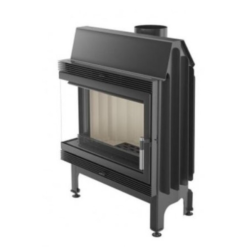 Угловая левая дровяная топка Kratki Blanka670/570/L/BS (угловое стекло слева) 