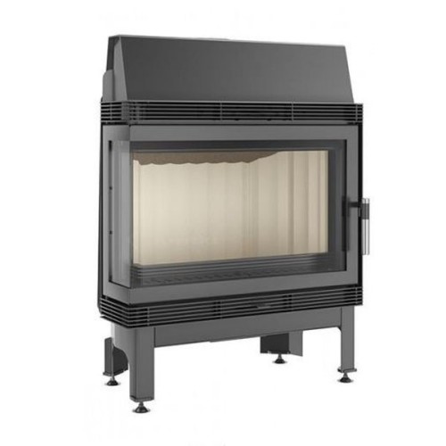 Угловая левая дровяная топка Kratki Blanka670/570/L/BS (угловое стекло слева) 