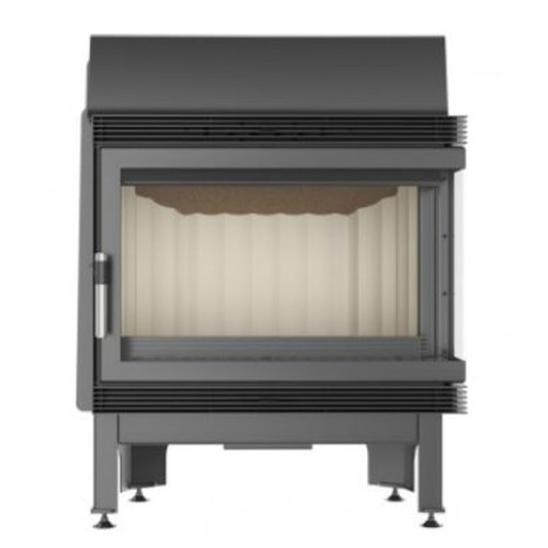 Угловая правая дровяная топка Kratki Blanka670/570/P/BS (угловое стекло справа) 