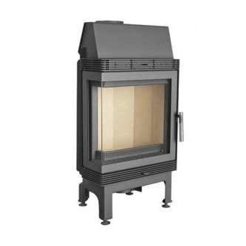 Угловая левая дровяная топка Kratki Blanka L/BS (угловое стекло слева) 