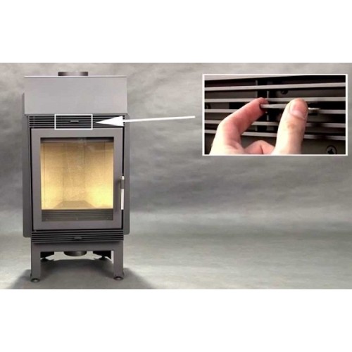 Каминная топка для дома дровяная Kratki Blanka (керамич. футеровка) 