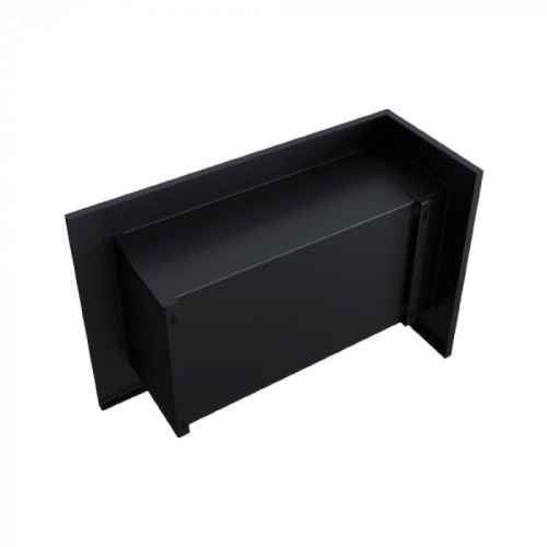 Настенный биокамин Kratki DELTA/L/700 угловая, TUV 