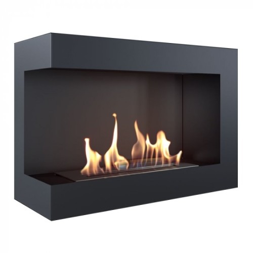 Настенный биокамин Kratki DELTA/L/700 угловая, TUV 