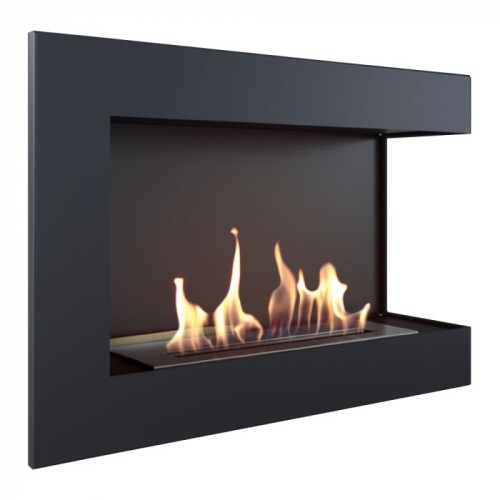 Настенный биокамин Kratki DELTA/P/700 угловая, TUV 