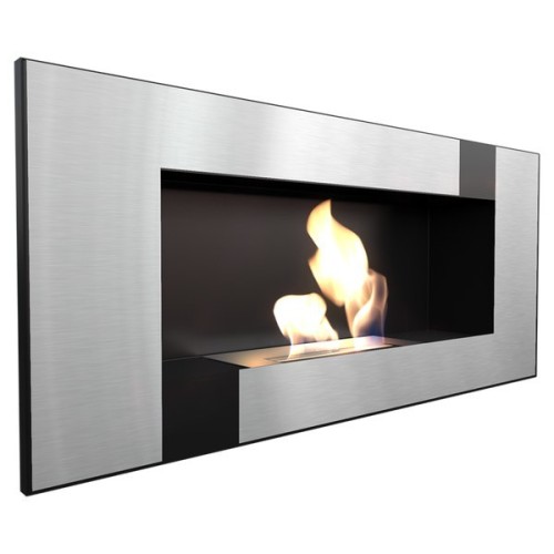 Настенный биокамин Kratki DELTA 2-RPO QUBE(400*900), TUV 