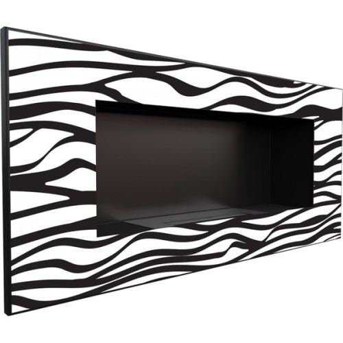 Настенный биокамин Kratki DELTA 2 ZEBRA(400*900), TUV 
