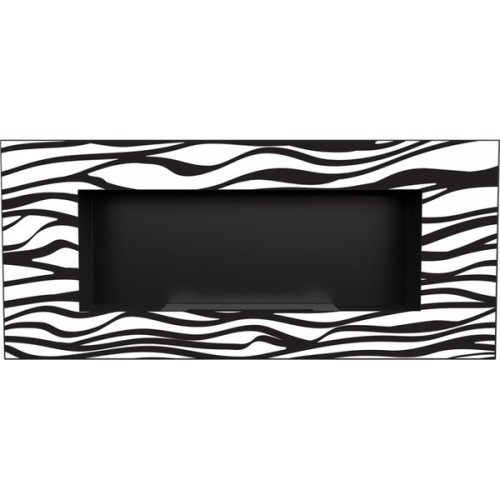 Настенный биокамин Kratki DELTA 2 ZEBRA(400*900), TUV 