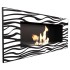 Настенный биокамин Kratki DELTA 2 ZEBRA(400*900), TUV 
