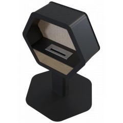 Напольный биокамин Kratki ECHO Hex 50, TUV