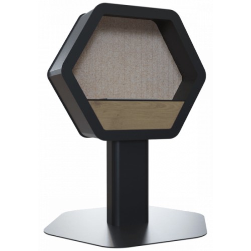 Напольный биокамин Kratki ECHO Hex 70, TUV 
