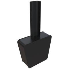 Напольный биокамин Kratki ECHO Trapez 70, TUV