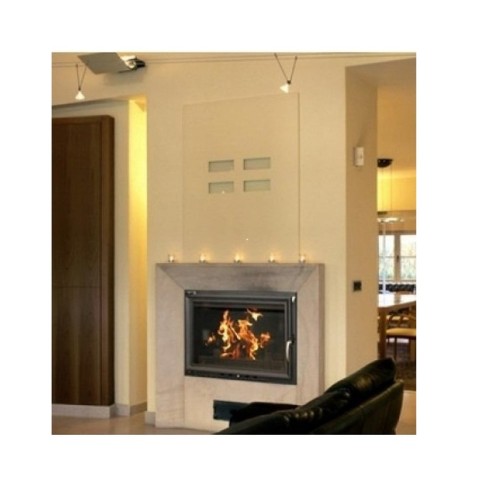 Дровяная каминная топка чугунная Kratki Eryk 