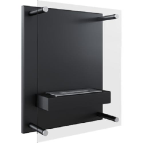 Настенный биокамин Kratki GLASS, TUV 