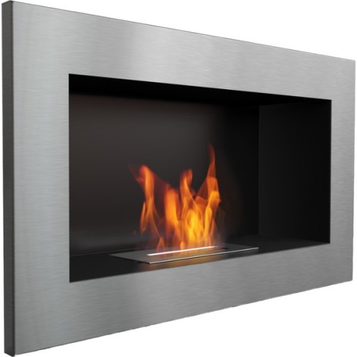 Настенный биокамин Kratki GOLF стальной, TUV 