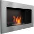Настенный биокамин Kratki GOLF стальной, TUV 
