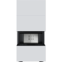 Готовый дровяной каминокомплект Kratki Home Easy Box белый с топкой NBC 