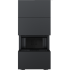 Готовый дровяной каминокомплект Kratki Home Easy Box черный с топкой NBC черная футеровка 