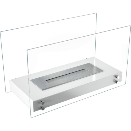 Настольный биокамин Kratki Hotel белый, TUV 
