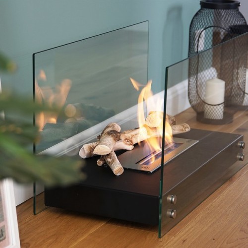 Настольный биокамин Kratki Hotel черный, TUV 
