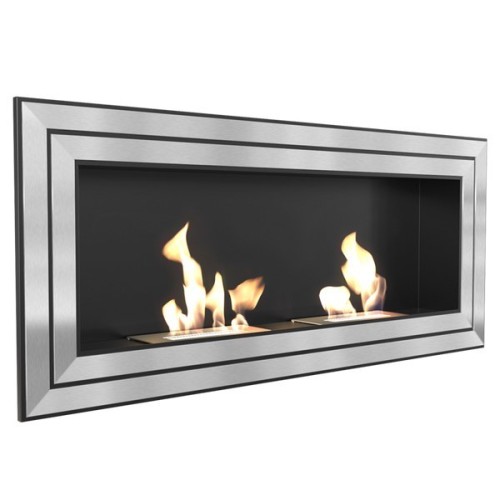 Настенный биокамин Kratki JULIET/1500 (1500x650), TUV 