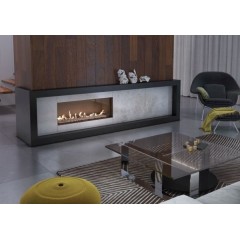 Встраиваемый газовый камин Kratki LEO/100/G31/37MBAR(баллонный газ)