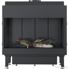 Встраиваемый газовый камин Kratki LEO/70/G20 (магистральный газ)