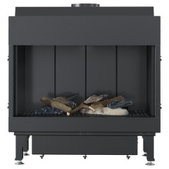 Встраиваемый газовый камин Kratki LEO/70/G31/37MBAR (баллонный газ)