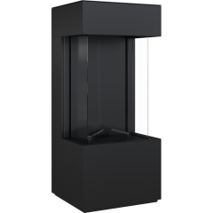 Панорамный газовый камин Kratki LEO/HOME/BOX/LP/45/68/G20/C (магистральный газ)