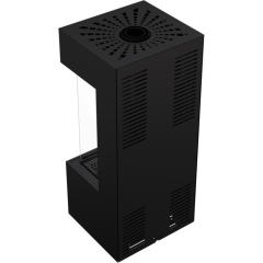 Панорамный газовый камин Kratki LEO/HOME/BOX/LP/45/68/G20/C (магистральный газ)