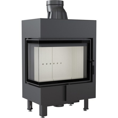 Угловая левая дровяная топка Kratki LUCY/12/L/BS 