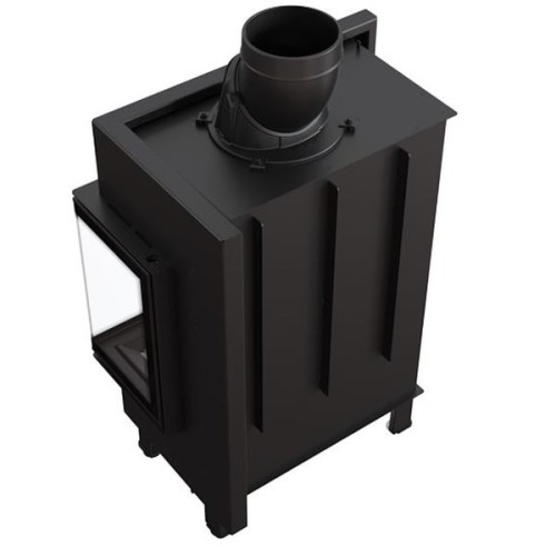 Угловая правая дровяная топка Kratki LUCY/12/P/BS 