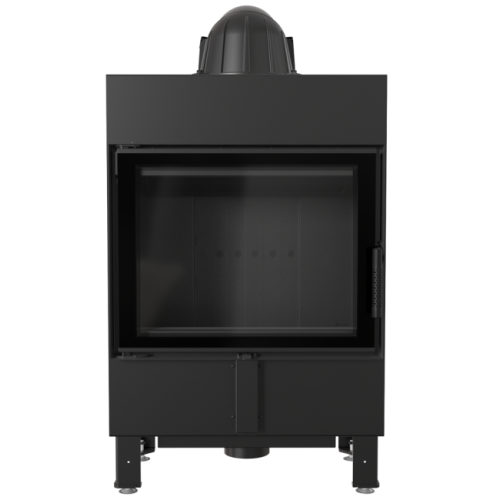 Фронтальная дровяная топка Kratki LUCY/12/SLIM черная футеровка 