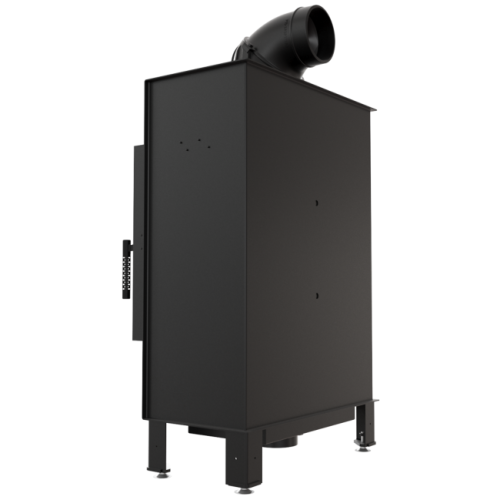 Фронтальная дровяная топка Kratki LUCY/12/SLIM черная футеровка 