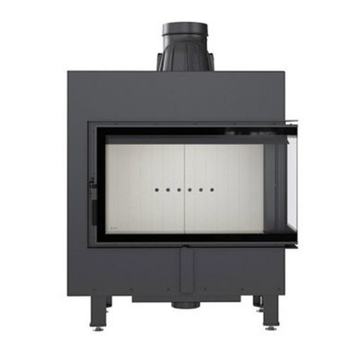 Угловая правая дровяная топка Kratki LUCY/14/P/BS 