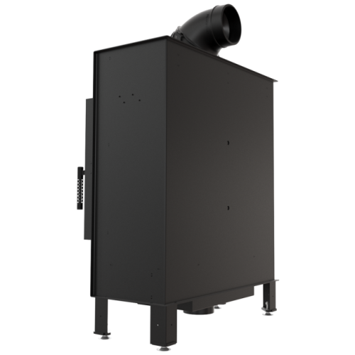 Фронтальная дровяная топка Kratki LUCY/14/SLIM черная футеровка 