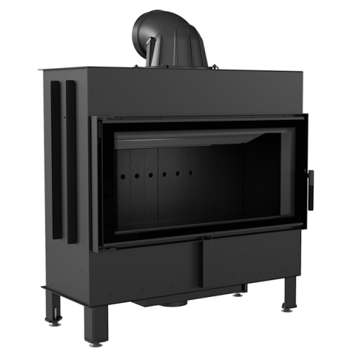 Фронтальная дровяная топка Kratki LUCY/16 черная футеровка 