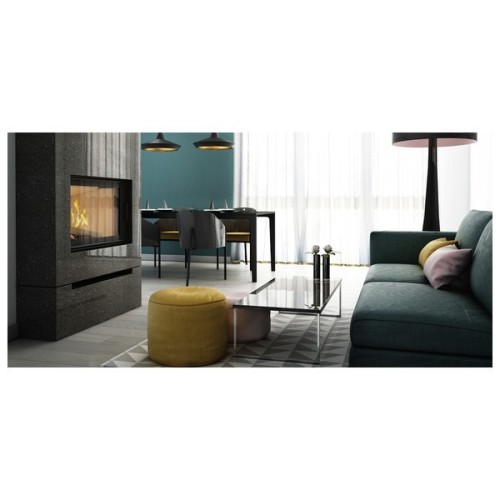 Фронтальная дровяная топка Kratki LUCY/PW/12/W 