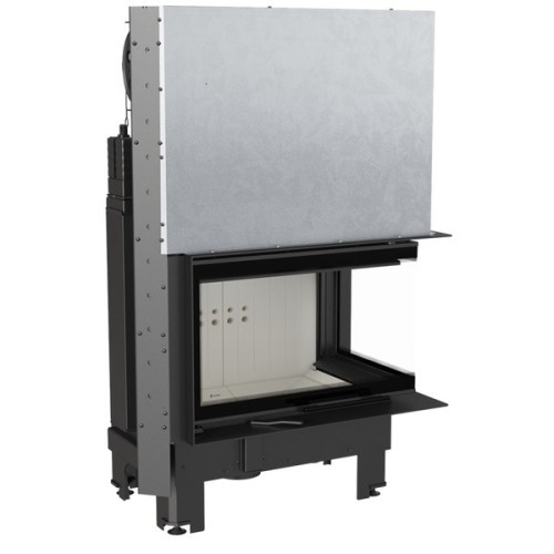 Угловая правая дровяная топка Kratki MBM/P/BS/G 