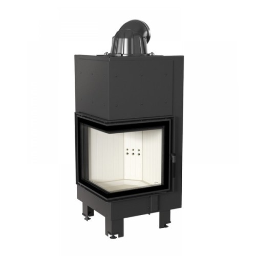 Угловая левая дровяная топка Kratki MBN/L/BS 