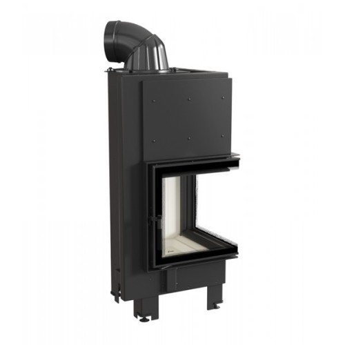 Угловая правая дровяная топка Kratki MBN/P/BS 