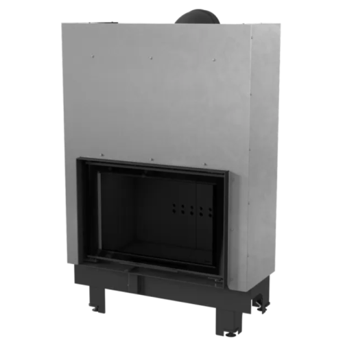 Фронтальная дровяная топка Kratki MBO/G черная футеровка 