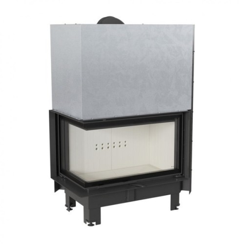 Угловая левая дровяная топка Kratki MBO/L/BS/G 