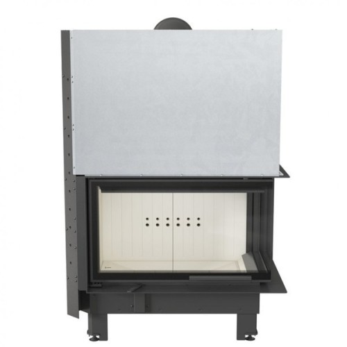 Угловая правая дровяная топка Kratki MBO/P/BS/G 