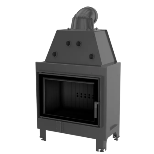 Фронтальная дровяная топка Kratki MBO черная футеровка 