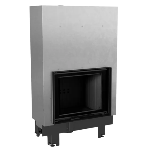 Фронтальная дровяная топка Kratki MBZ/G черная футеровка 