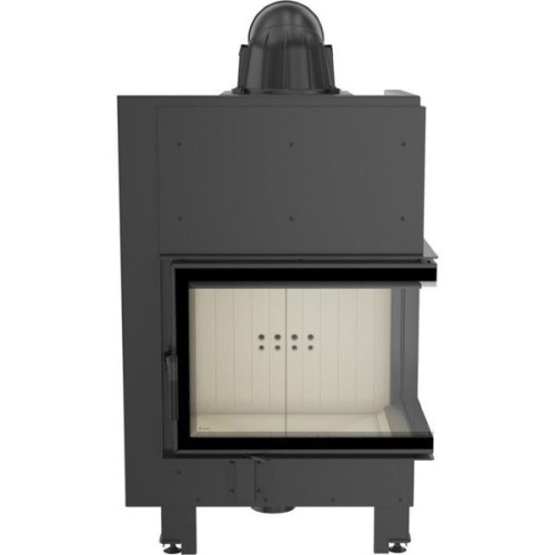 Угловая правая дровяная топка Kratki MBZ/P/BS 