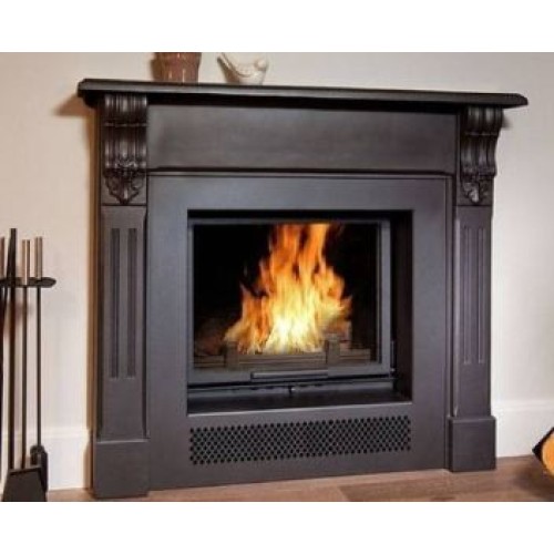 Фронтальная дровяная топка Kratki Maja/PW/12/G/W(гильотина) 