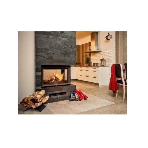 Угловая правая дровяная топка Kratki Maja/P(стекло справа) 